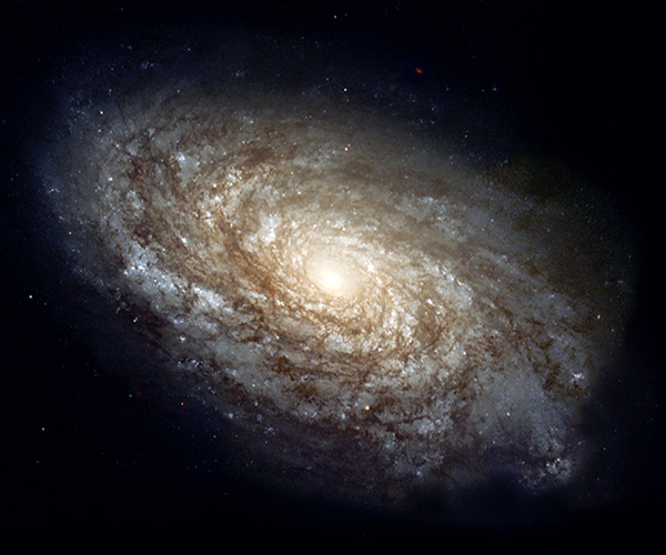 Galaktyka spiralna podobna do naszej – Drogi Mlecznej (NASA)